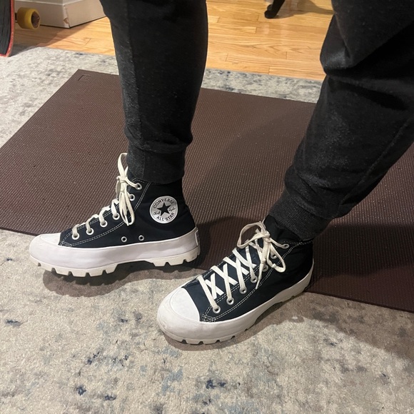 Converse Hightop platform sneakers - Picture 8 of 10